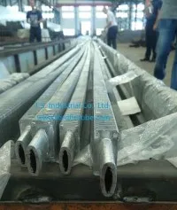 Tube à ailettes elliptique