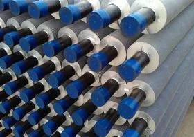 Tube à ailettes extrudé